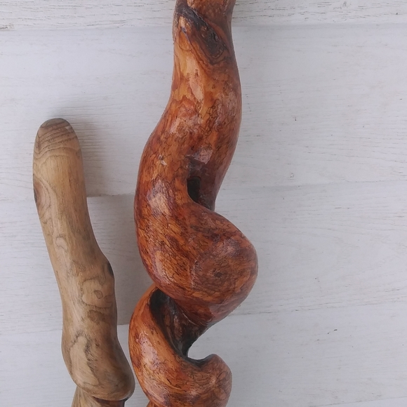 Hand crafted walking sticks - Picture 4 of 12